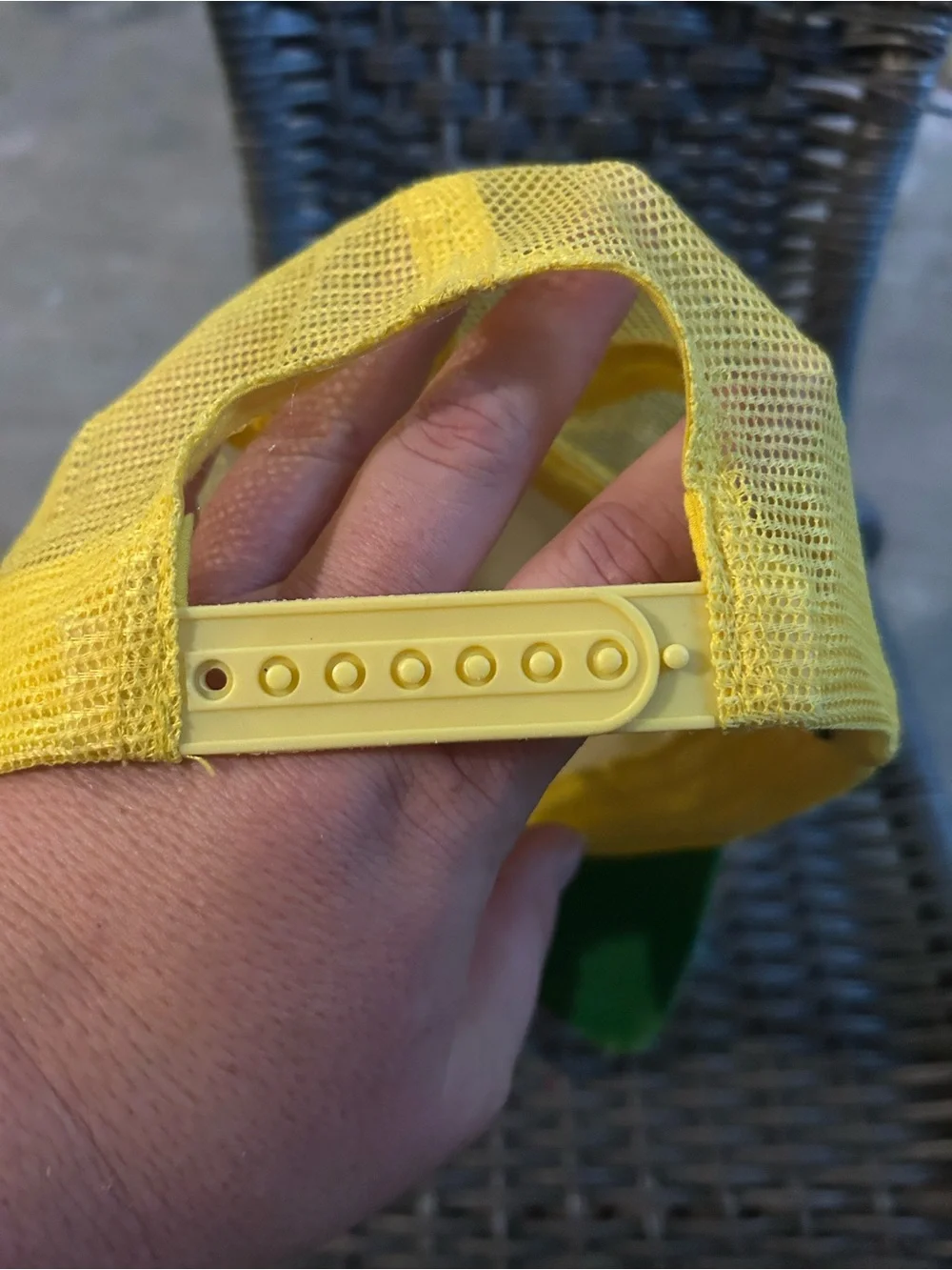 John Deere Green, Cream & Yellow Mesh Logo Cap